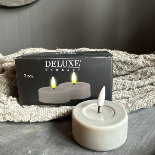 LED tealight candle SAND Jumbo  D:6