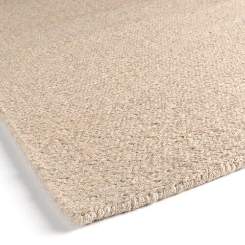 Vloerkleed 406-001-102 detail randafwerking Vloerkleed 406-001-102 detail randafwerking