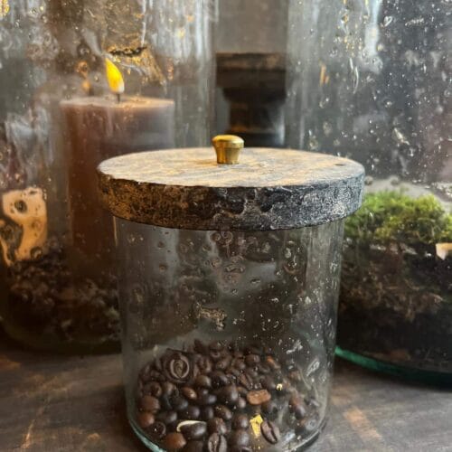 pot met knop